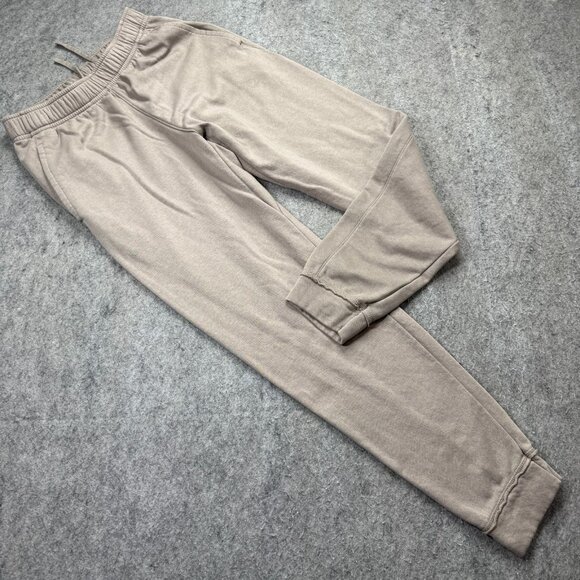 Nike Yoga Jogger Sweatpants Men S Beige 29" Lightweight Tri-Blend THERMA-FIT - Picture 1 of 16